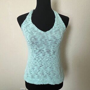 Turquoise Halter Top size S